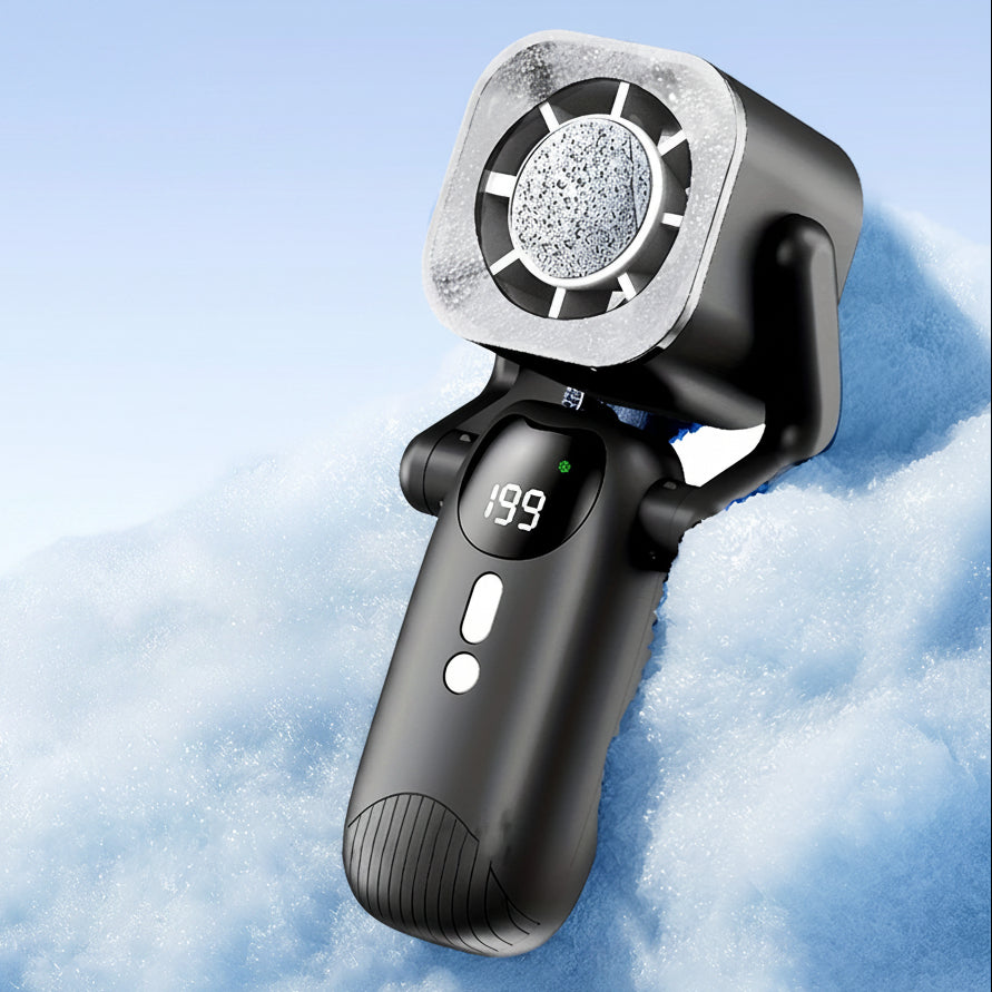 BREEZEVEX – Tragbarer Ventilator mit langlebigem Akku für Reisen und Arbeit