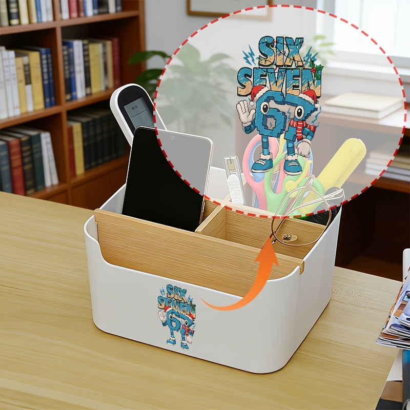 MEMEROOT – Bamboo Desktop Storage for Easy Organization