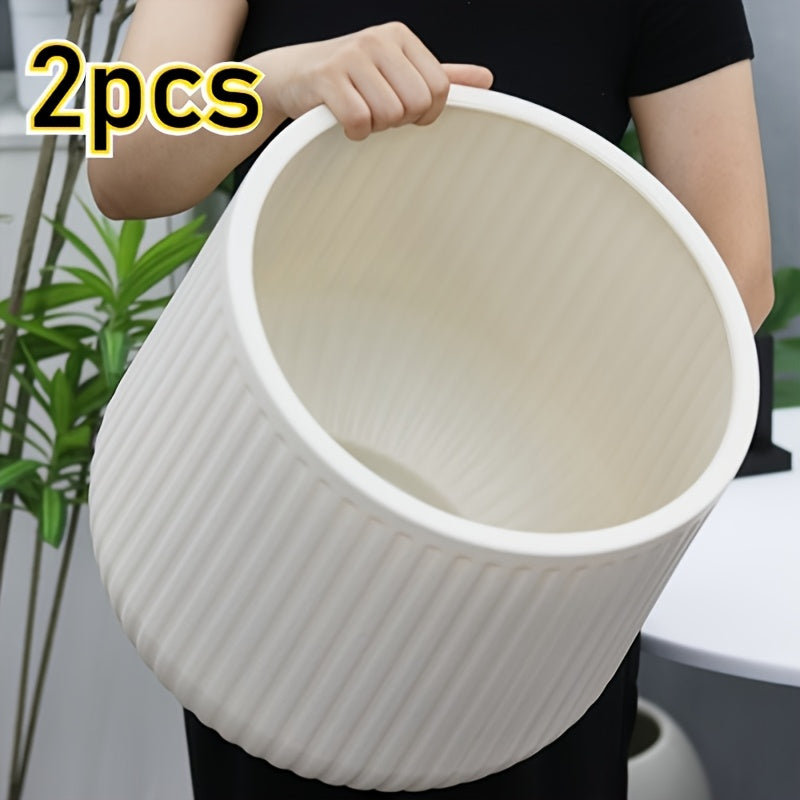 NORDILUX SET – Modern Decorative Planters for Elegant Indoor Plant Display