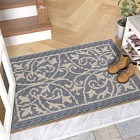 PUREHOME - Low Profile Indoor Mat Entryway Rug Non-Slip 1pc