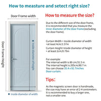 MAGNAMESH – Magnetic Mosquito Screen Curtain for Hands-Free Door Protection