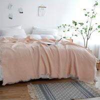 SOFTCLOUD – 4-Layer Cotton Crepe Blanket for Breathable Everyday Comfort