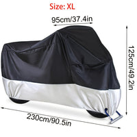 MOTORVAULT - Premium Outdoor/Indoor Scooter & Bicycle Cover, Lockable Design