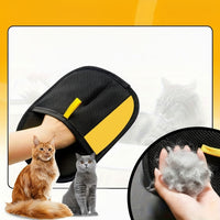 FURGLIDE - Large Pet Grooming Gloves for Hair & Lint Removal