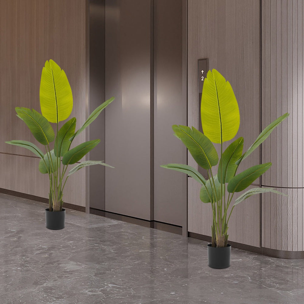 TROPICDUO – Realistic Artificial Banana Tree Set