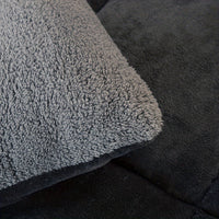 VELVLOFT – Lamb Fleece Grid Comforter
