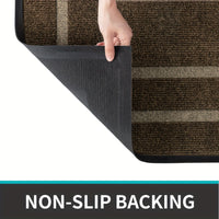 Easy Rubber Doormat for Home Entry, Durable And Slip-Resistant, Perfect for Christmas Decoration