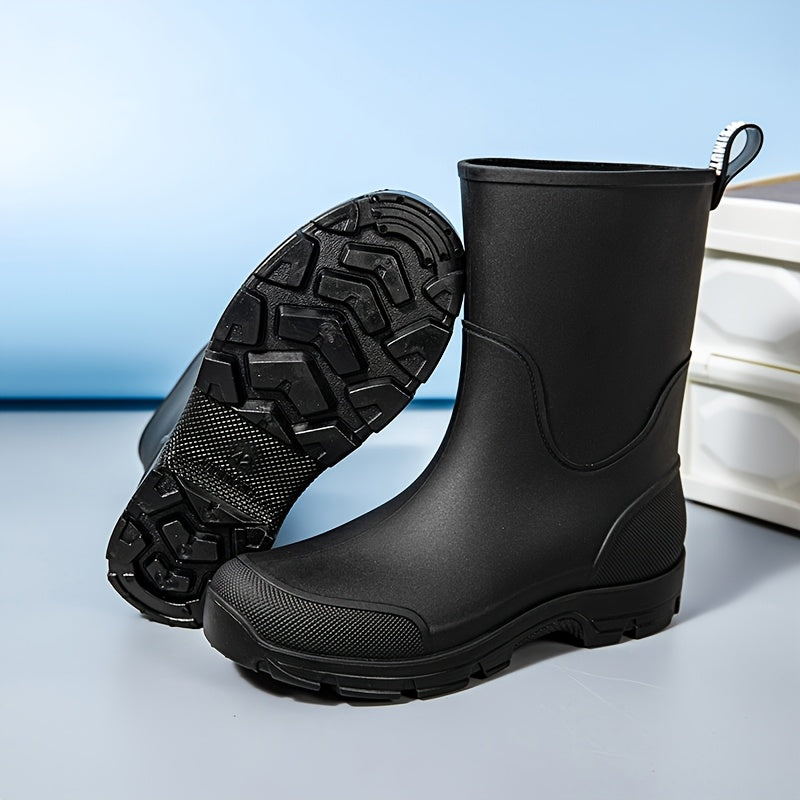 RAINSTEP – Durable Mid-Calf Waterproof Boots for Men & Women