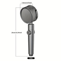 NIMBUSA – Adjustable High-Pressure Shower Head with Three Water Flow Settings