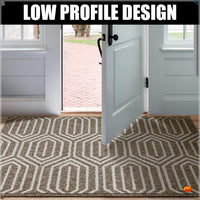 GRACEHAVEN - Soft Velvet Indoor Anti-Slip Entrance Mat