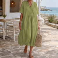 AIRYELLE – Light Summer Dress with Pockets and Relaxed Fit