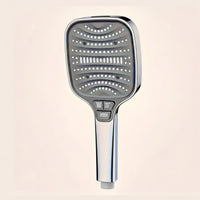 ZENOVA - High-Pressure Square Rain Shower System with 8 Spray Modes