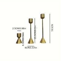 METALLICA TRIO – 3-Piece Contemporary Candle Holder Set