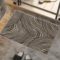 HOMESPRING - Abstract Swirl Pattern Doormat for Indoor and Outdoor Use