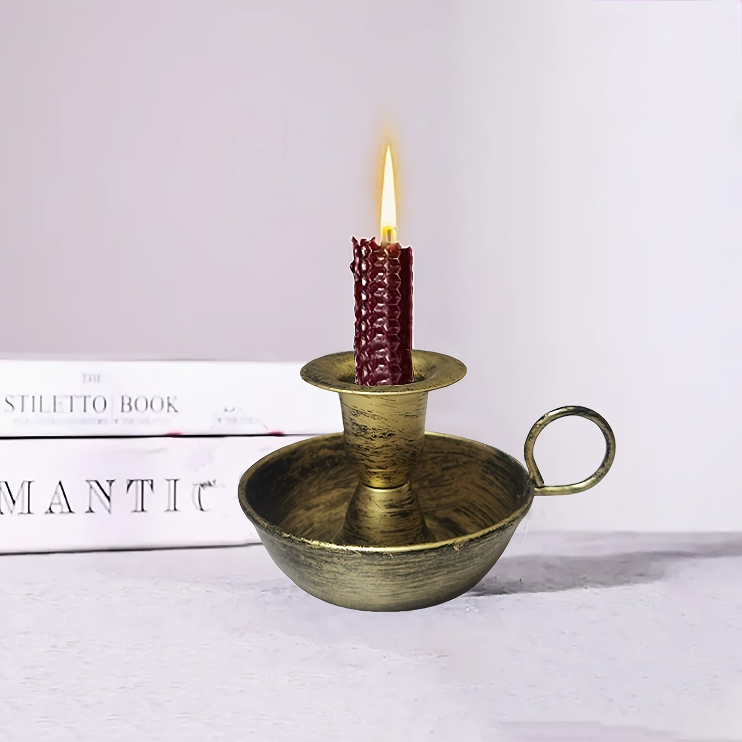 NORDIQUE IRON – Vintage Art Deco Candle Holder