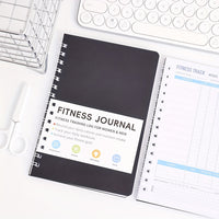 FITTRACK JOURNAL – Undated Fitness Planner & Meal Tracker for Daily Organization