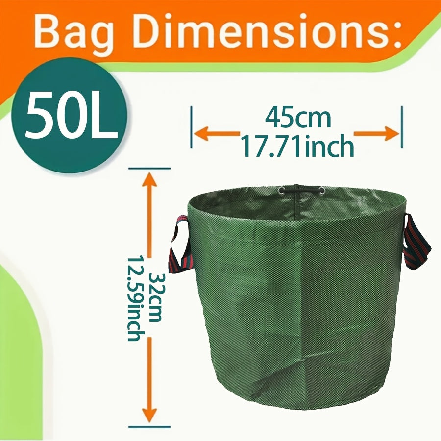 PUREBIN - Versatile Trash Bag Collection for Garden, Pool, and Home Use 125L/120L/60L/50L