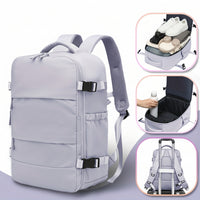 PACKSMART - Travel Vacuum Backpack Set for Men, Women, and Students