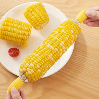 CORNGRIP – Stainless Steel Corn Holders for Safe & Easy BBQ Serving