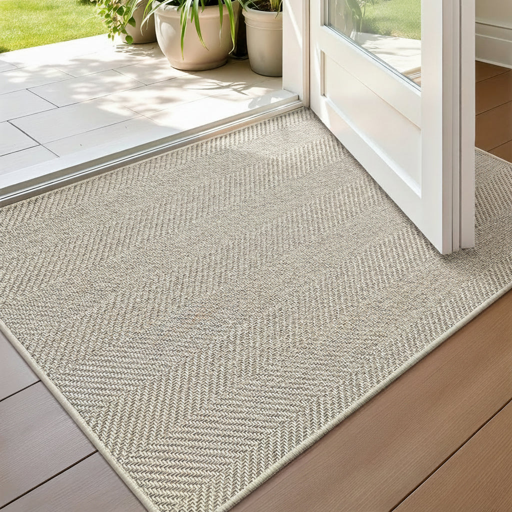 GREETWAY - Durable Summer & Autumn Striped Entry Mat