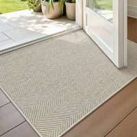 GREETWAY - Durable Summer & Autumn Striped Entry Mat