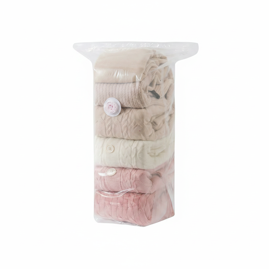 VACUNOVA – No Pump Compression Bags for Effortless Space Saving
