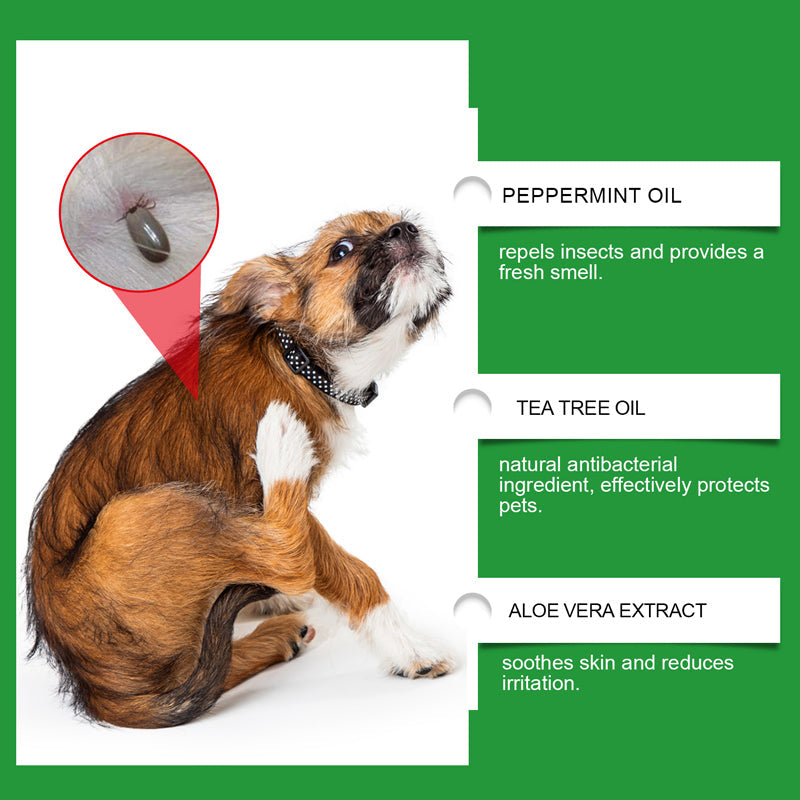 FLEALIX – Sanfter Sprühnebel für Floh- und Schädlingsbekämpfung bei Haustieren