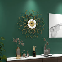 AURÉLIX – Golden Hollow Luxury Wall Clock