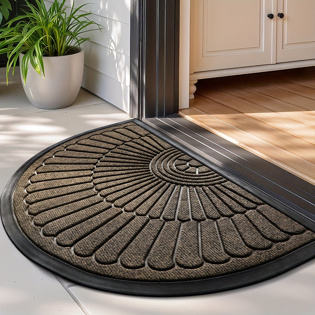 DOORMATE - Durable Low Profile Entryway Mat for Front Door, Patio & Garage