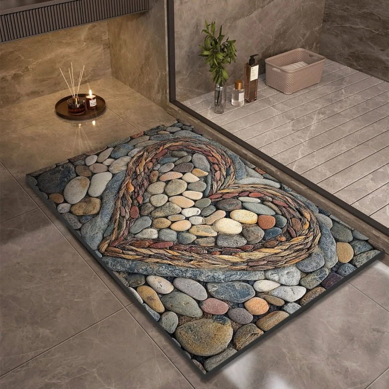 AQUASOFT BATH MAT – Diatomaceous Earth Bath Mat for Safety & Comfort 16