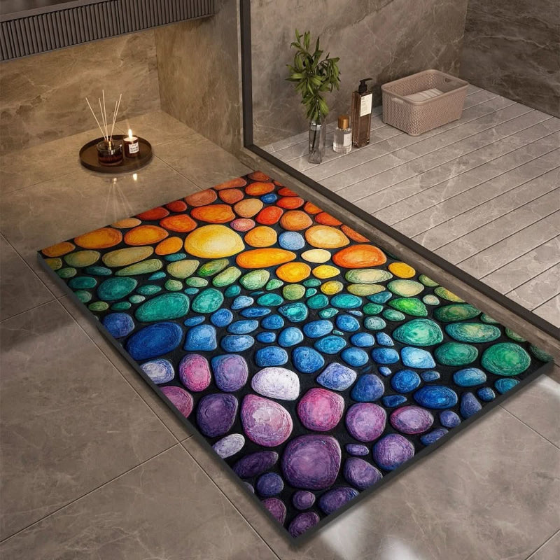 AQUASOFT BATH MAT – Diatomaceous Earth Bath Mat for Safety & Comfort 17
