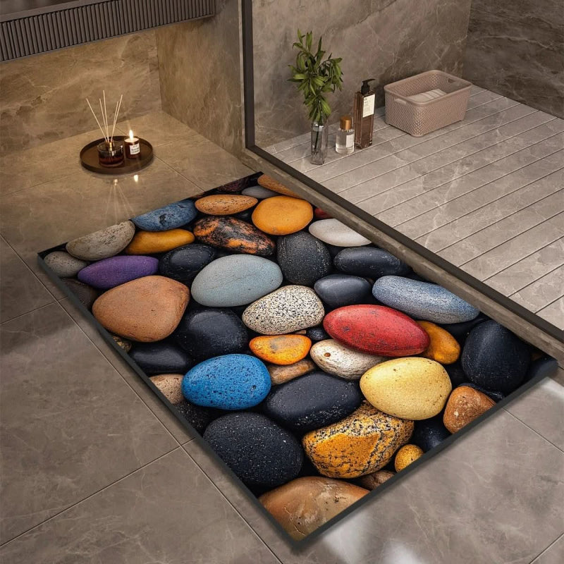 AQUASOFT BATH MAT – Diatomaceous Earth Bath Mat for Safety & Comfort 18