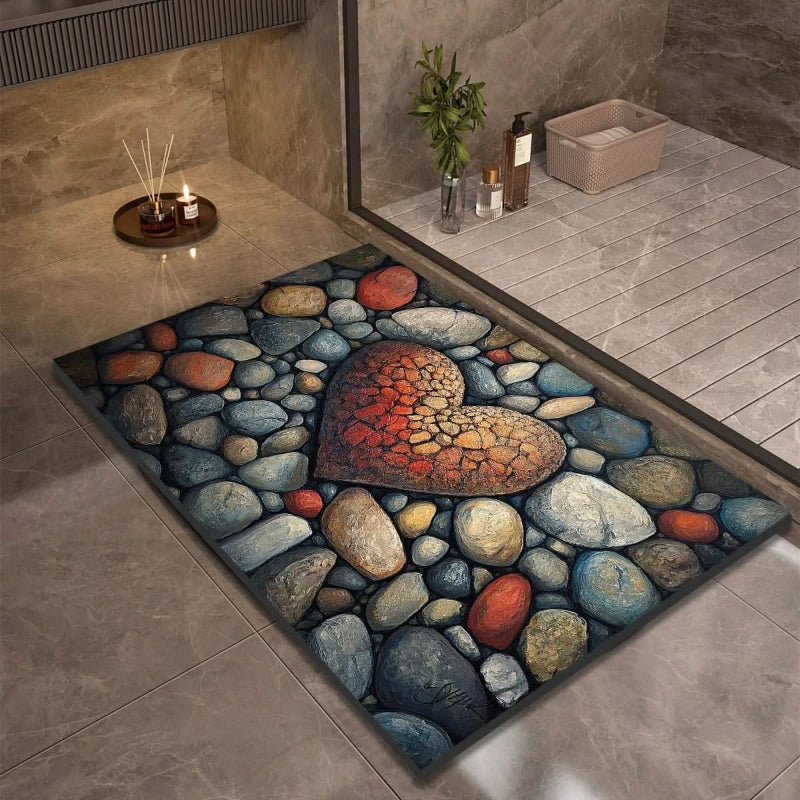 AQUASOFT BATH MAT – Diatomaceous Earth Bath Mat for Safety & Comfort 20