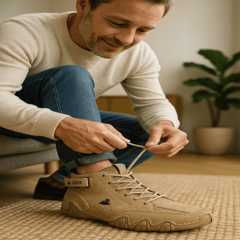 AQUASTEADY - Waterproof Breathable Orthopedic Shoes for All-Day Comfort 2