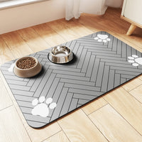 DRYPAWS MAT – Absorbent Waterproof Feeding Mat with Anti-Slip Backing