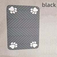 Absorbent Dog Food Mat - Waterproof Anti-Slip Cat Feeding Mat with Quick-Dry Rubber Backing 5