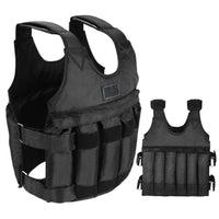 Adjustable 110 Pound Weighted Vest for Running, Walking, and Workouts 0