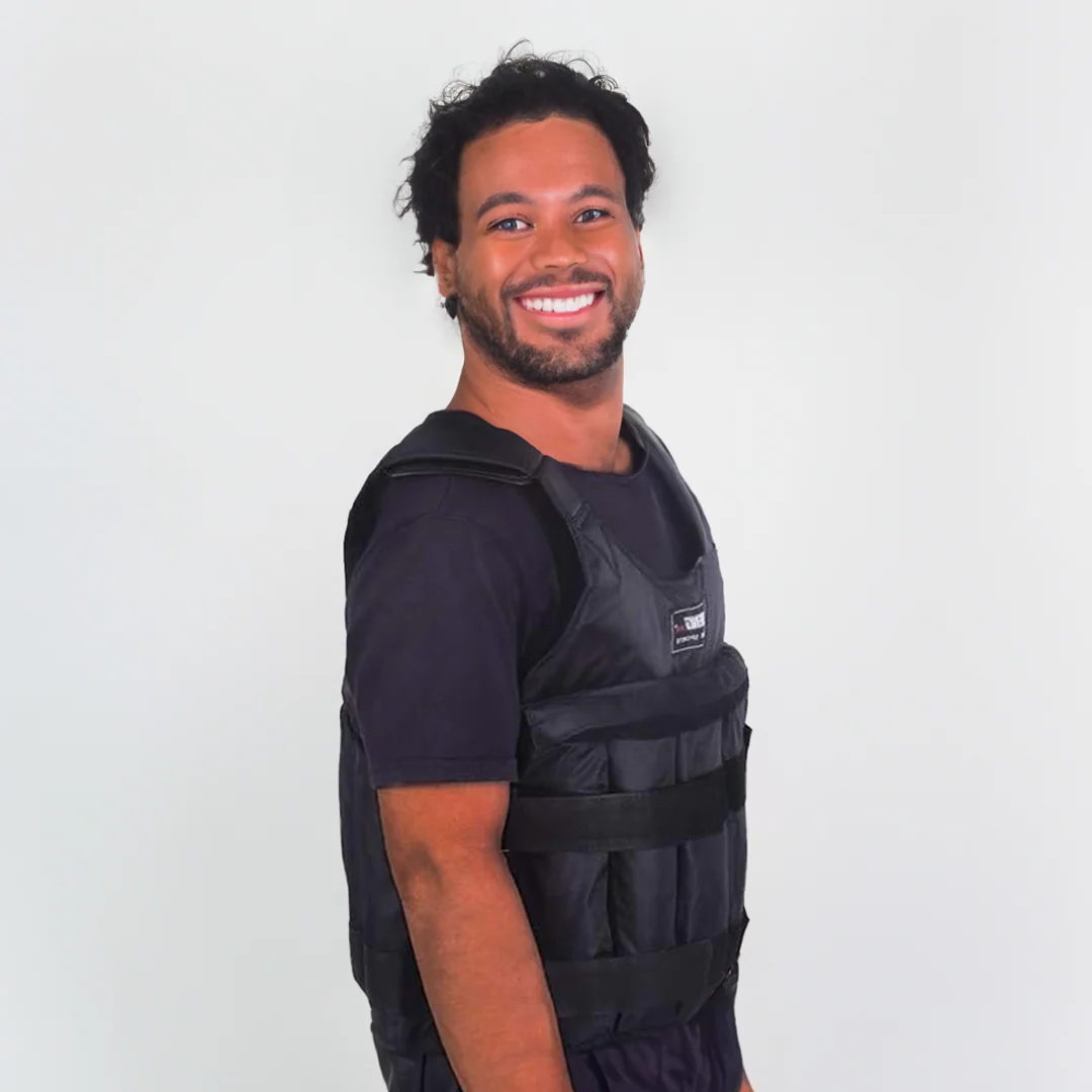Adjustable 110 Pound Weighted Vest for Running, Walking, and Workouts 3
