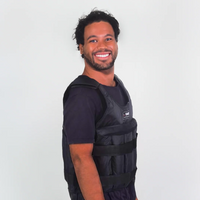 Adjustable 110 Pound Weighted Vest for Running, Walking, and Workouts 3