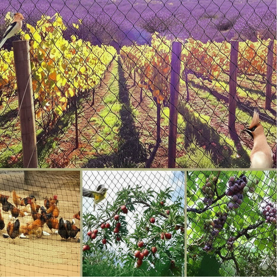 AgriNet Pro - UV-Resistant Garden Netting for Birds, Deer & Fruit Trees 4