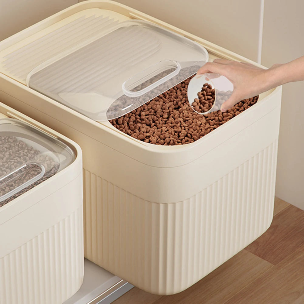 Airtight Dog Food Storage Container - 5L, 10L, 15L - BPA-Free, Moisture-Proof 1