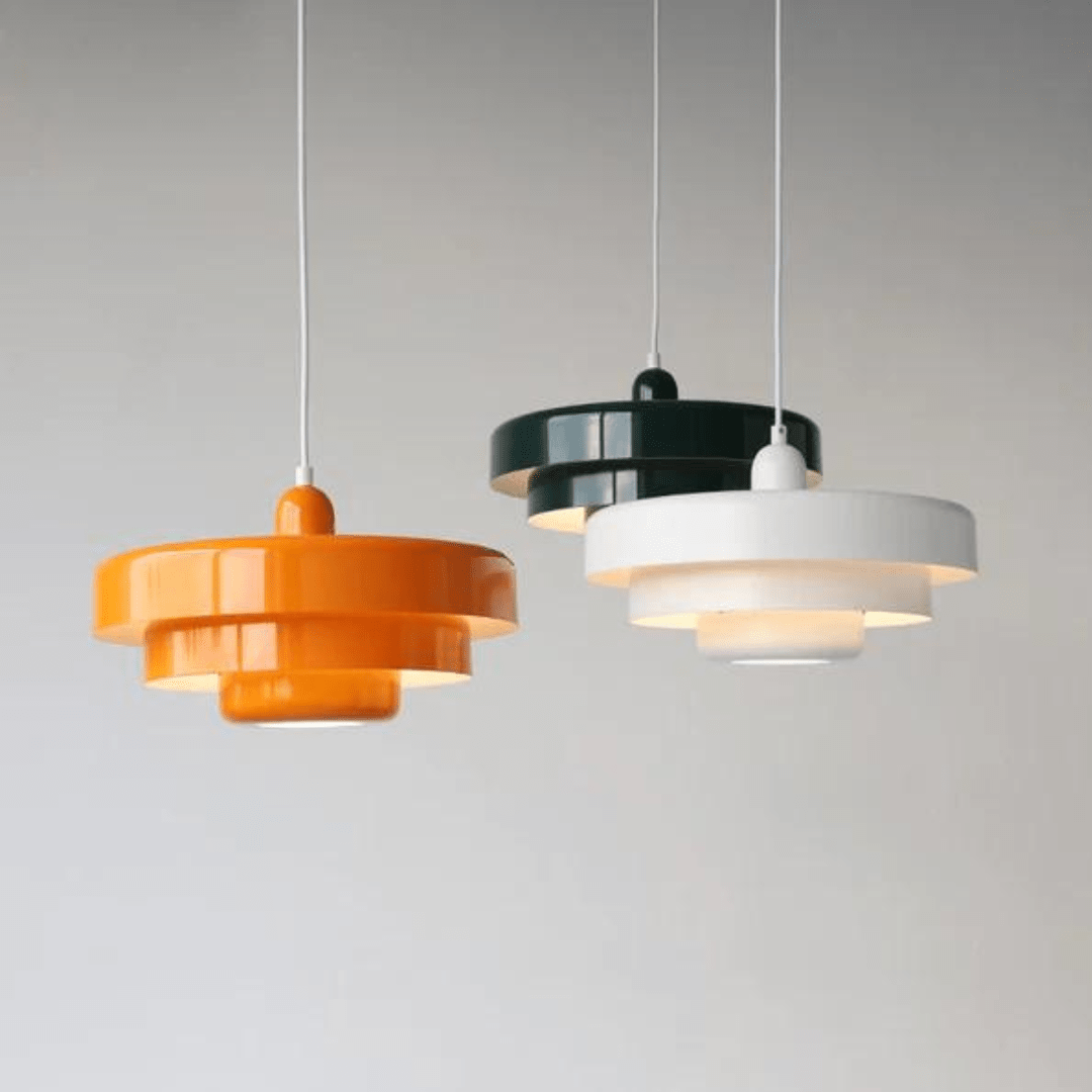 Alumea Minimalist Macaron Pendant Light - Nordic Hanging Light for Kitchen 8