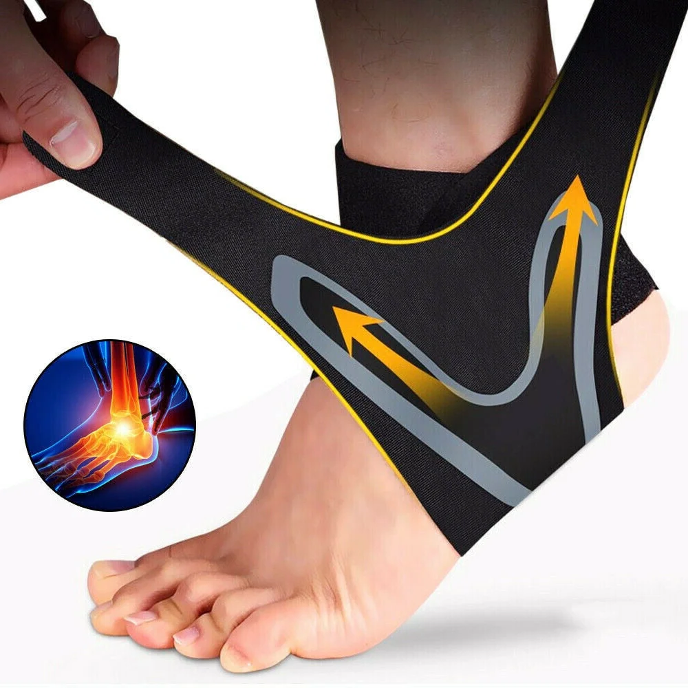 Ankle Compression Sleeve - Pain Relief Ankle Support Brace for Sprains 6