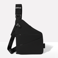 Anti-Theft Black Crossbody Bag for Women – RFID Blocking & Waterproof Design 15