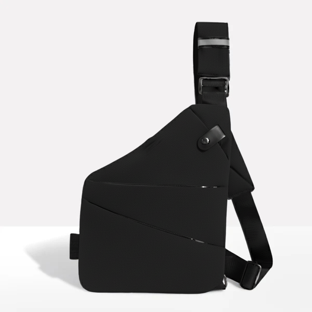 Anti-Theft Black Crossbody Bag for Women – RFID Blocking & Waterproof Design 19