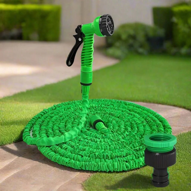 AquaFlex Expandable hose - High pressure garden & car wash hose 0