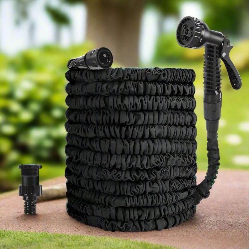 AquaFlex Expandable hose - High pressure garden & car wash hose 1