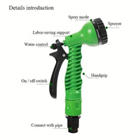 AquaFlex Expandable hose - High pressure garden & car wash hose 4