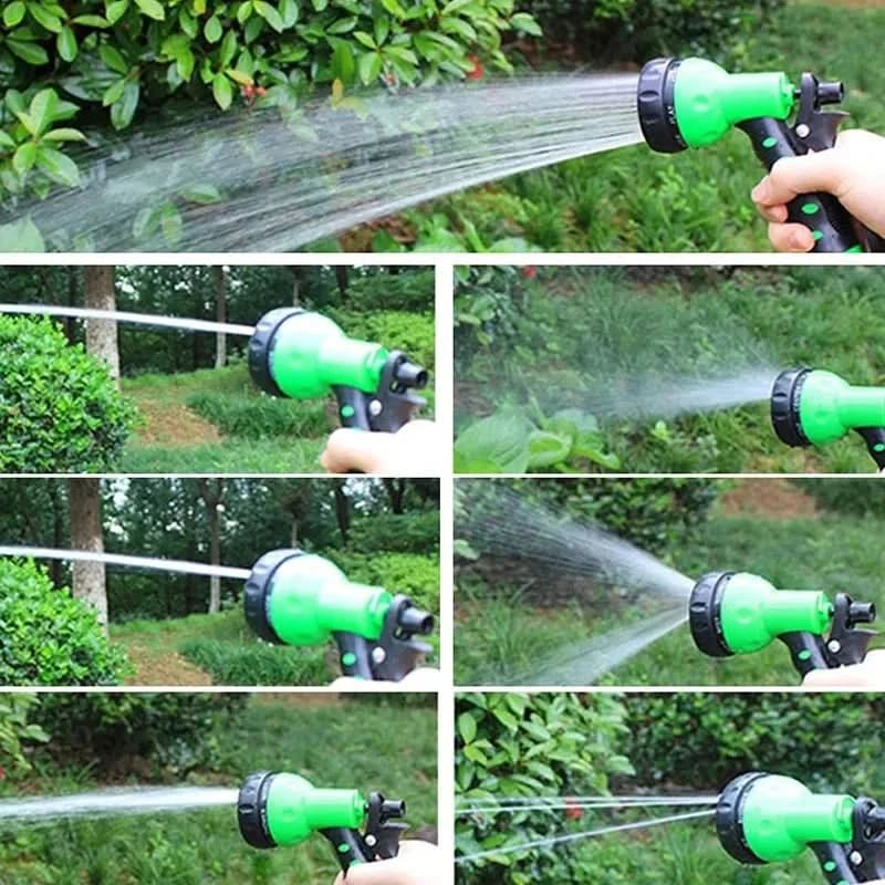 AquaFlex Expandable hose - High pressure garden & car wash hose 7