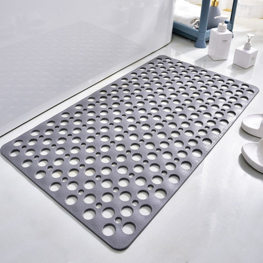 AquaGuard Non-Slip Shower Mat - Mold-Resistant, Comfortable Bath Mat 0
